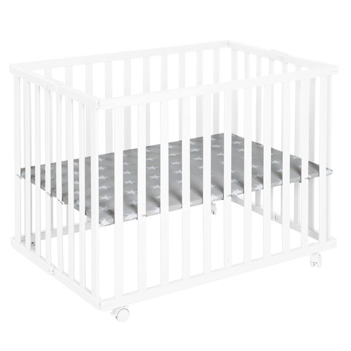 Parc bébé pliable bois - bébé, en