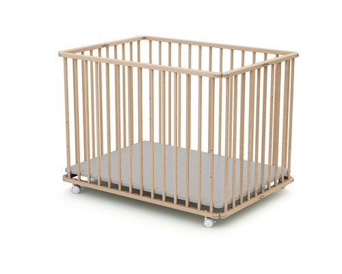 Parc bébé pliant bois 70 - parc, en